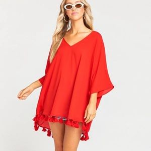 Show me your mumu shook tassel tunic bonfire